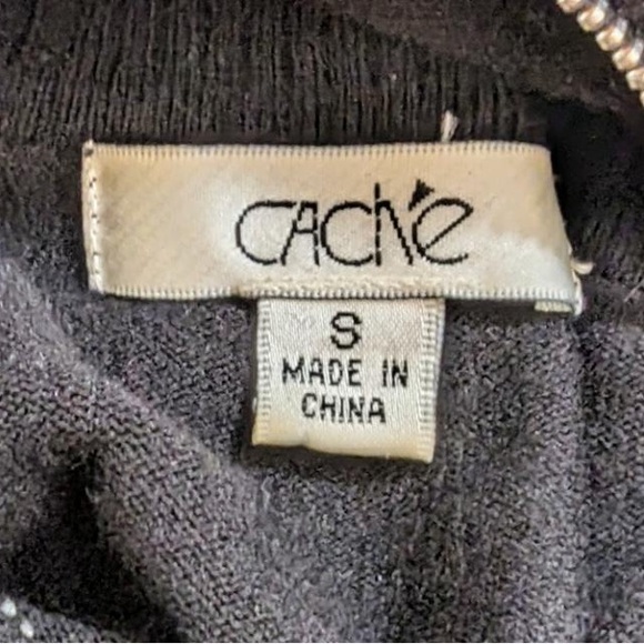 CACH’e Black turtleneck Sweater size Small - Picture 6 of 7